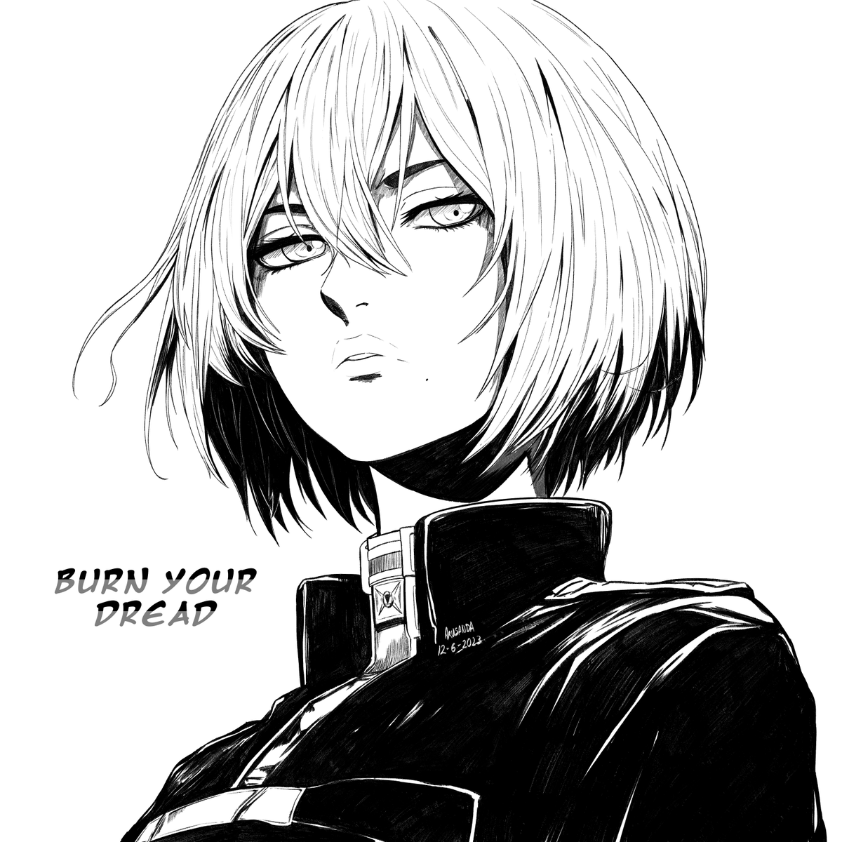 Arusanda_'s tweet photo. I almost forgot to upload this drawing I did today.

Yes, the text is a Persona 3 reference. https://t.co/GZx8AcvYlE