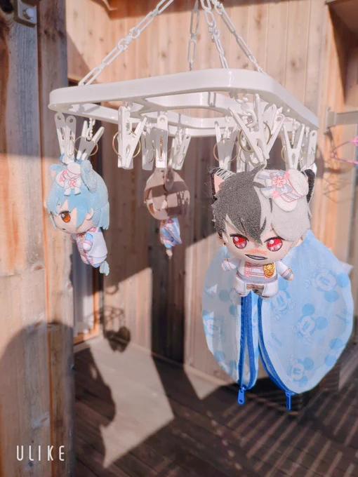#まほやく_ぬい お風呂上がってすっきり 