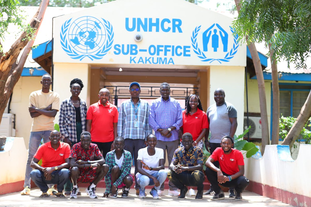 TergatP's tweet photo. Up close with some refugees playing their favourite past time Games under the Play to Protect initiative at Kakuma 1 Camp. @UNHCR_Kenya, Olympic Refuge Foundation and @OlympicsKe leverage on sports to elevate refugee issues.
@iocmedia
@WorldAthletics https://t.co/7roatpkDNF