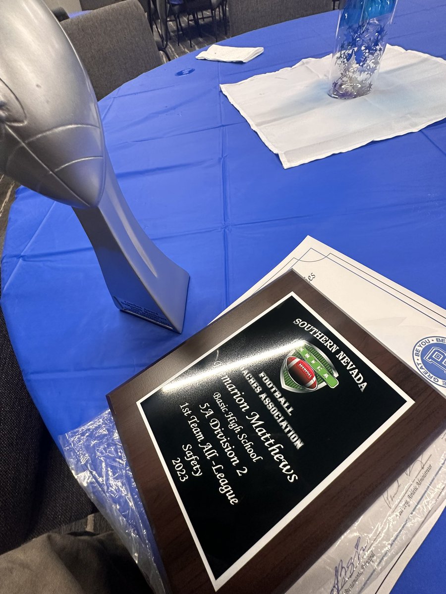 l0v3mar_'s tweet photo. Thankful to be recognized from other coaches by receiving 1st team all league for safety‼️‼️ https://t.co/TnReWOyAEH