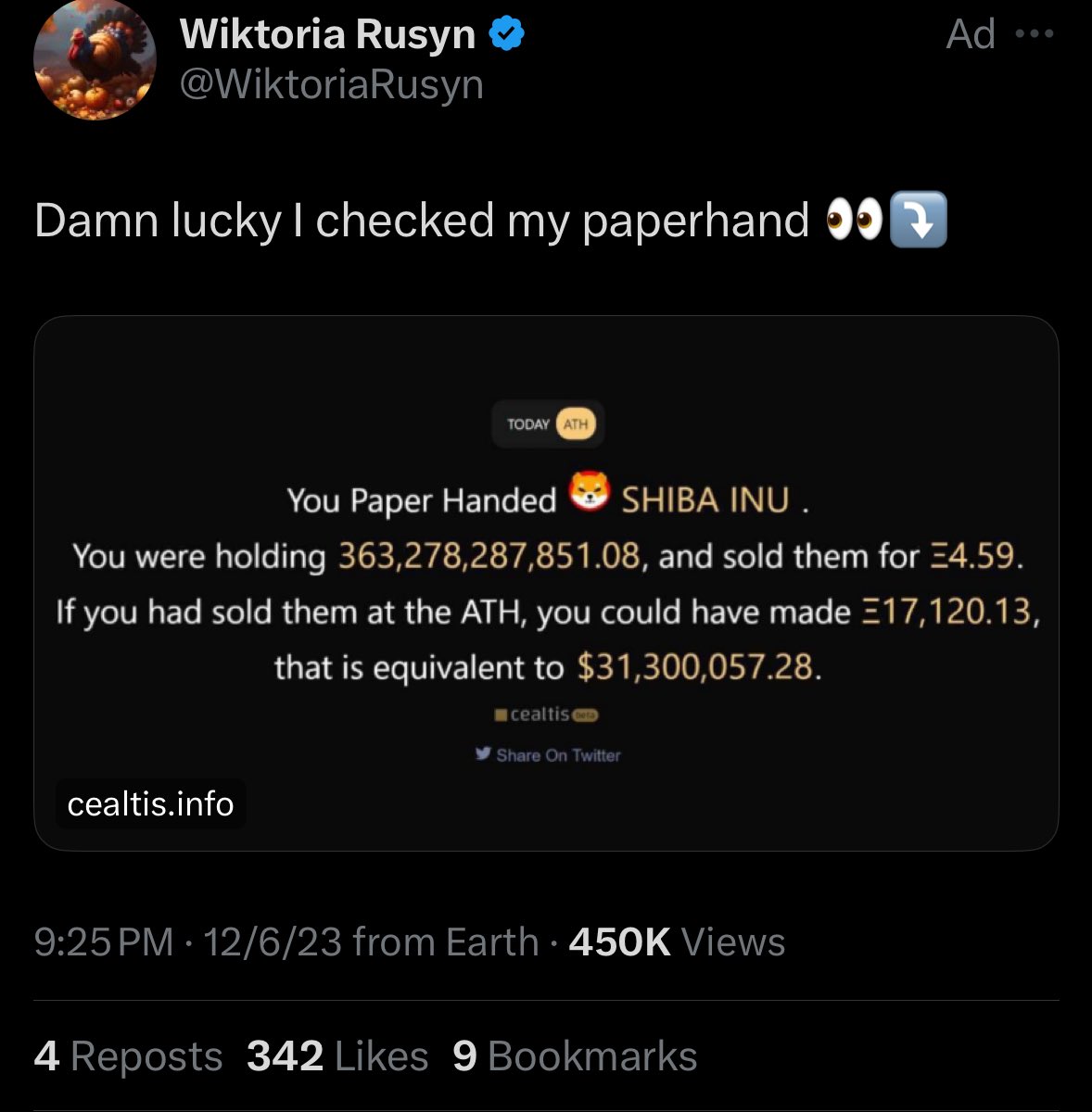 JacobCanfield's tweet photo. 🚩🚩 WARNING 🚩🚩

A new, complex scam is hitting Twitter. 

If you see any of these ‘paper handed’ tweets on your timeline, DO NOT CLICK THE LINKS. 

These are wallet drainers. 

Please share as I’m seeing a lot of them. https://t.co/SChZgrAblp
