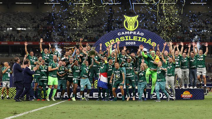 academiabrazuca's tweet photo. ⚽🇧🇷| Parabéns ao @Palmeiras! Campeão brasileiro pela 12ª vez! 

O Verdão mostrou garra, talento e determinação ao longo da temporada para conquistar esse título merecido. https://t.co/xsXDlQQN4E