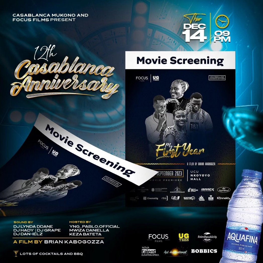 casa_mukono's tweet photo. We shall also Screen the #MYFIRSTYEAR Movie from @KabogozzaBrian https://t.co/9DpLCQPR4W