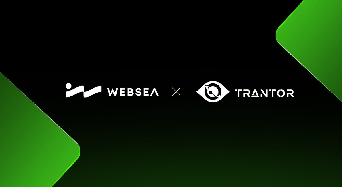 Websea_CN's tweet image. 🤝令人兴奋的消息！ 🎉

🎉我们很高兴宣布与 Trantor 建立合作伙伴关系@TrantorDAO

Trantor 正在通过统一的 #Web3 门户赋予去中心化身份以促进社区和品牌之间的互连性。

请继续关注更新！

#Websea #Trantor #DeFi #Partnership #web3  #DAO