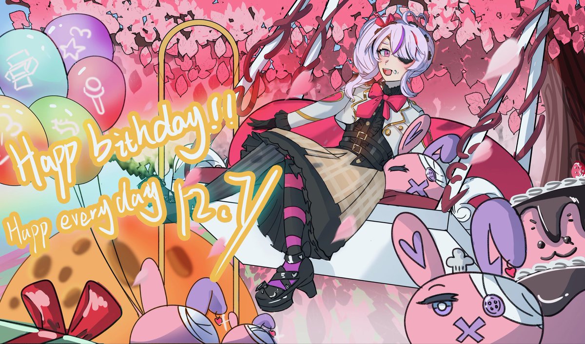 MarippetFactory's tweet photo. ✨🎀 Happy birthday to Maria 24h Artwork Project🎀✨
✦No.16<12月的樱花💖>
Posted by @绘四

宝宝真的很努力把快乐传递给大家！祝宝生日快乐🎂生活越来越好💖

#MarifacturingDay #MariArtte
🔜Previous: @MarippetFactory
🔜 Next: @sugar_cake726
The next one will be released in an hour～ https://t.co/YCoa6ueCBm