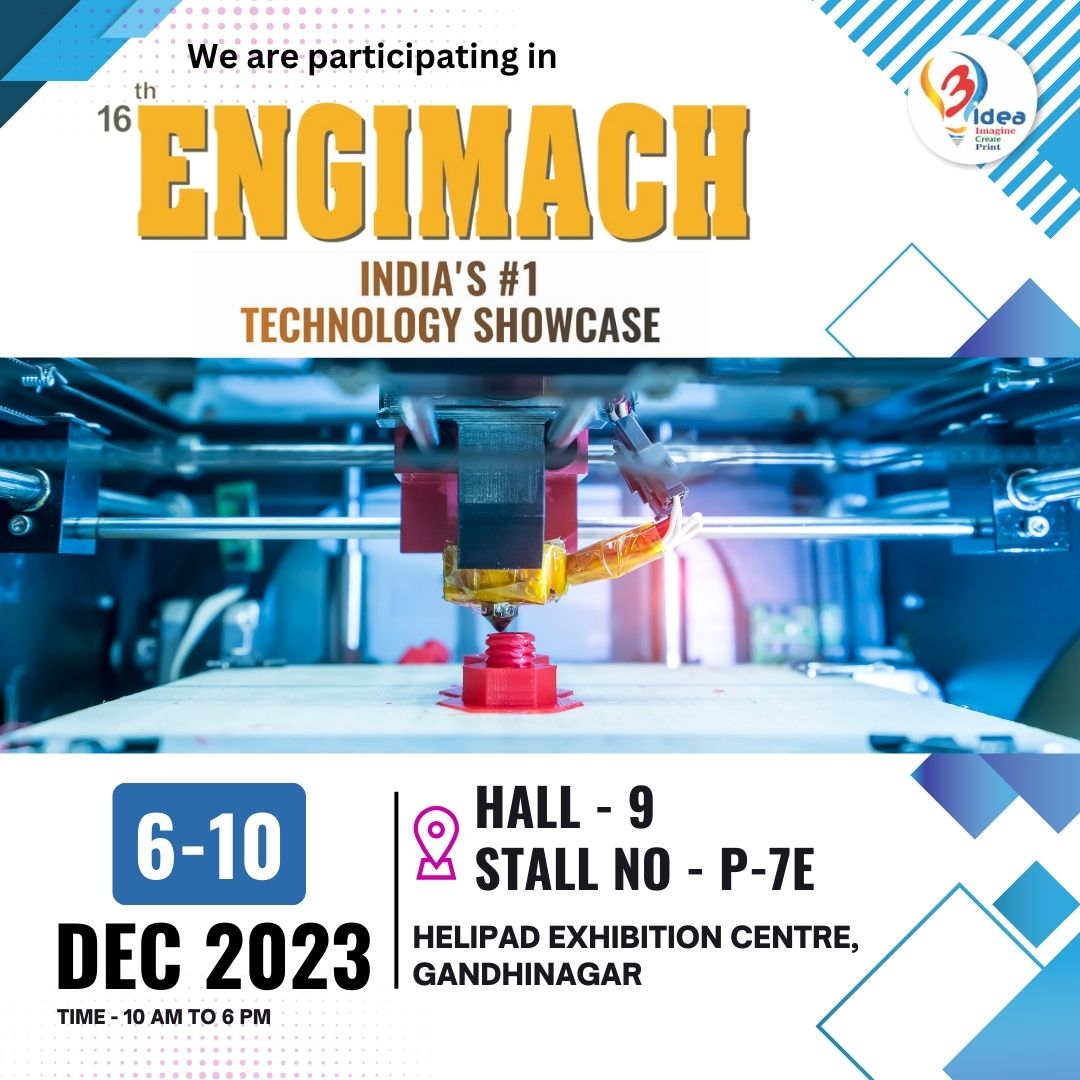 3ideatechnology's tweet image. We are exhibiting at ENGIMECH 2023.

We will be exhibiting our value-driven intelligent solutions.

We Invite You To Visit our Hall- 9, Stall No- P-7E
📅 Date: [06 Dec and 10 Dec 2023]
🕒 Time: 10 Am to 6 Pm

📍 Visit us: 👉 3idea.in

#3idea #exhibitions
