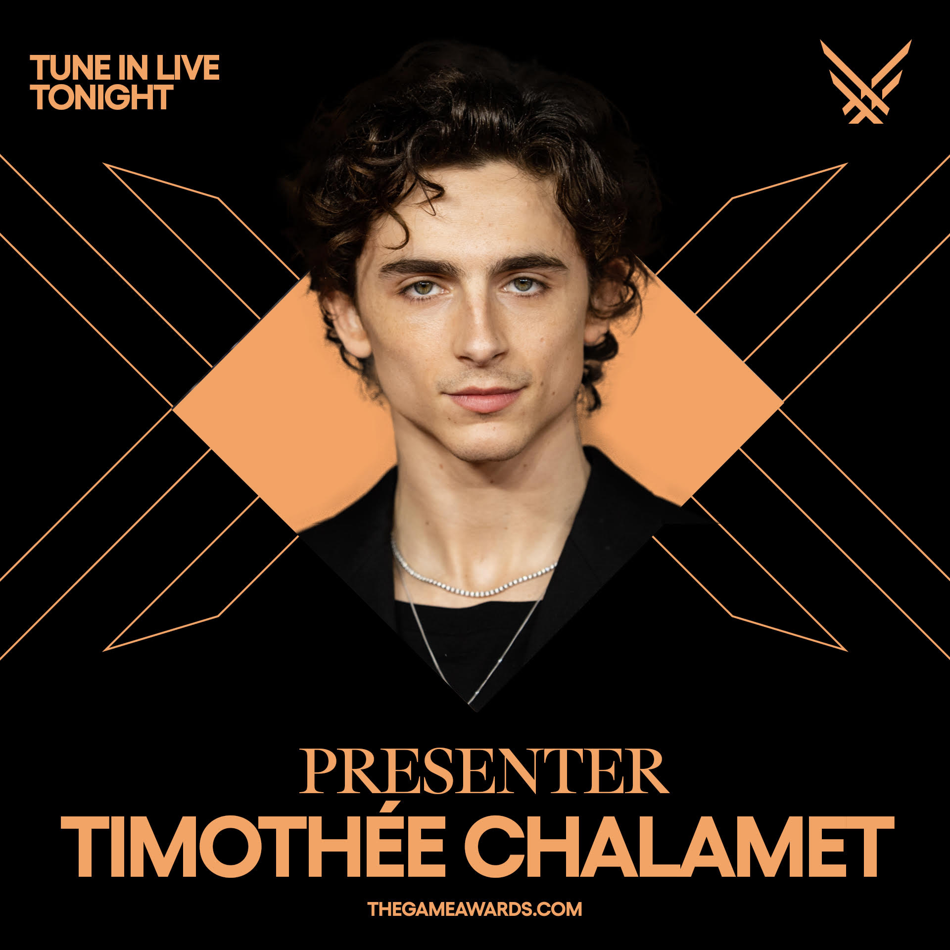 Timothée Chalamet Announces Game Of The Year At Award Show, The