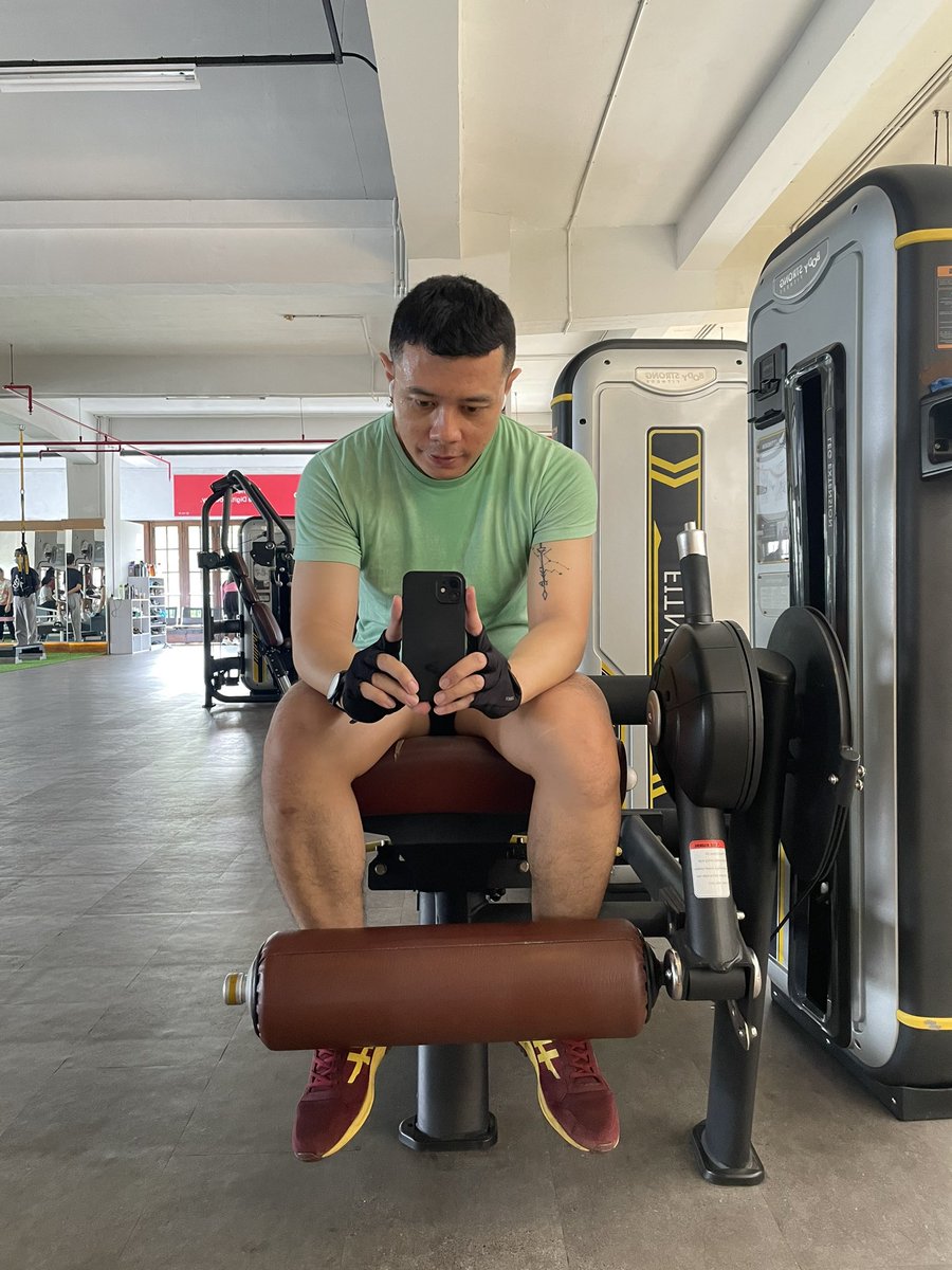 Lebih enak gym pagi or siang, tingkat kepadatannya lebih manusiawi.