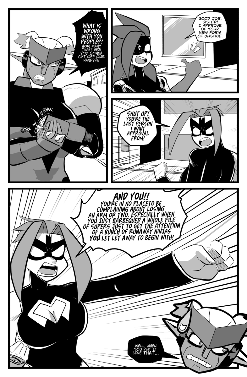 Mega Maiden - 620 What’s Wrong With You?! megamaiden.com/comic/620-what… 
#webcomics #megamaiden #indiecomics #indiesuperheroes