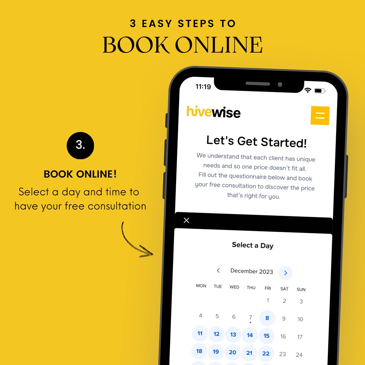 hivewise_au's tweet photo. Whether you’re starting a new business or considering switching to a new accountant, getting in touch with us is simple 😌

Follow these 3 steps to book your free consultation and discover how we can help you get wiser with your finances! 

#discoverycall #newaccountant #taxtime https://t.co/6vCZuORrxN