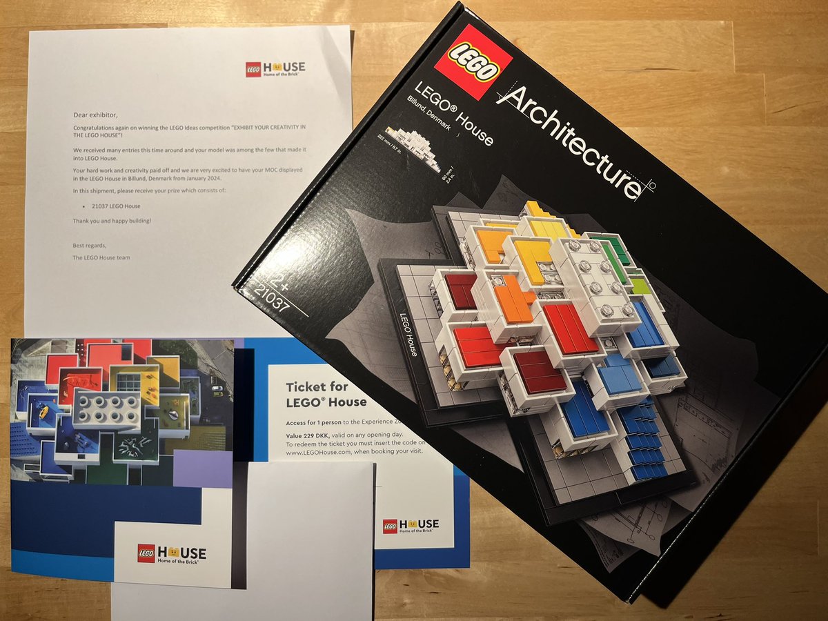 Just got this as prize for the <a href="/LEGOIdeas/">LEGO® IDEAS</a> Vintage Transportation contest.  Planning to build this on stream on Saturday.