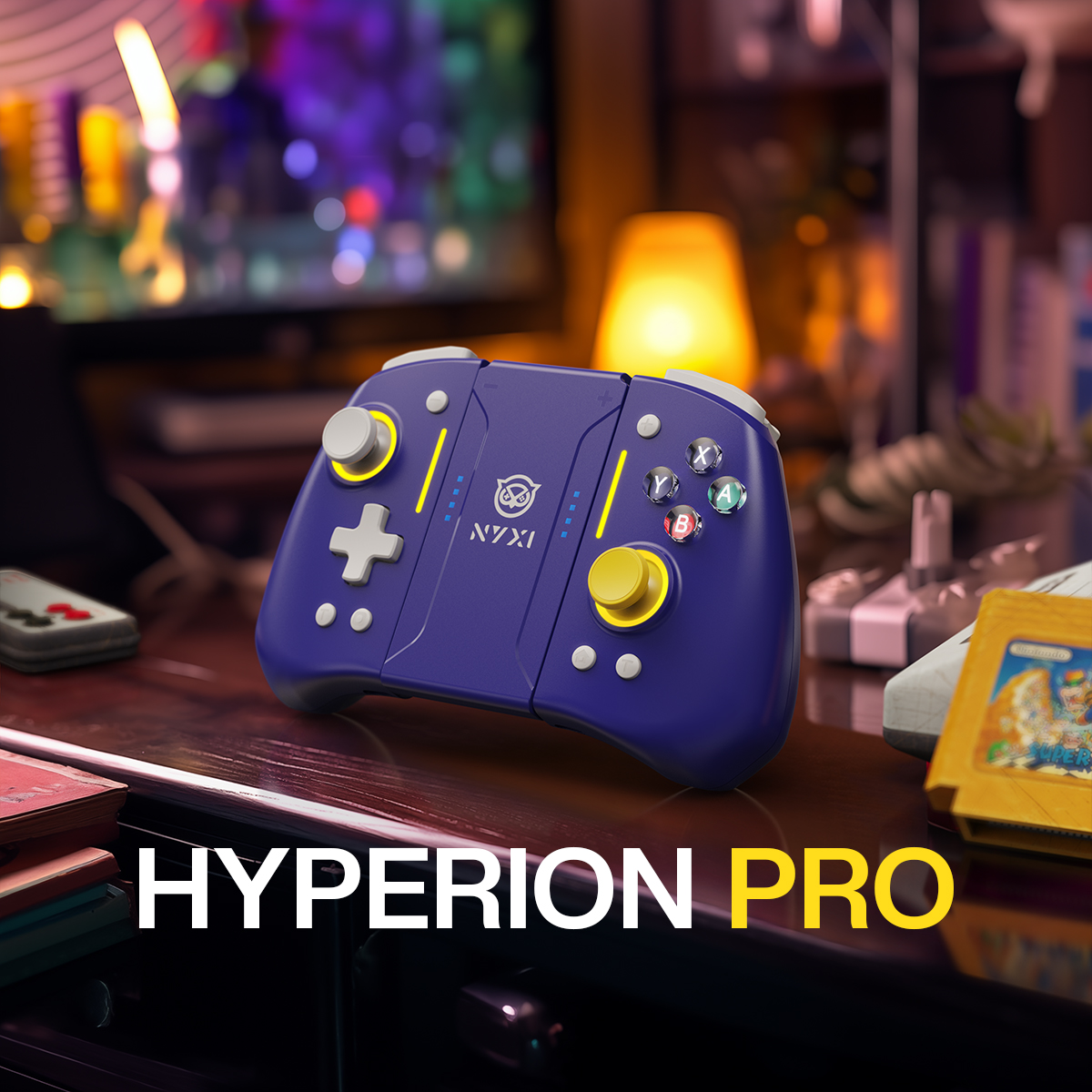 Introducing the NYXI Hyperion Pro Meteor Light Wireless Joy-pad. Compatible  with Switch/Switch OLED. 