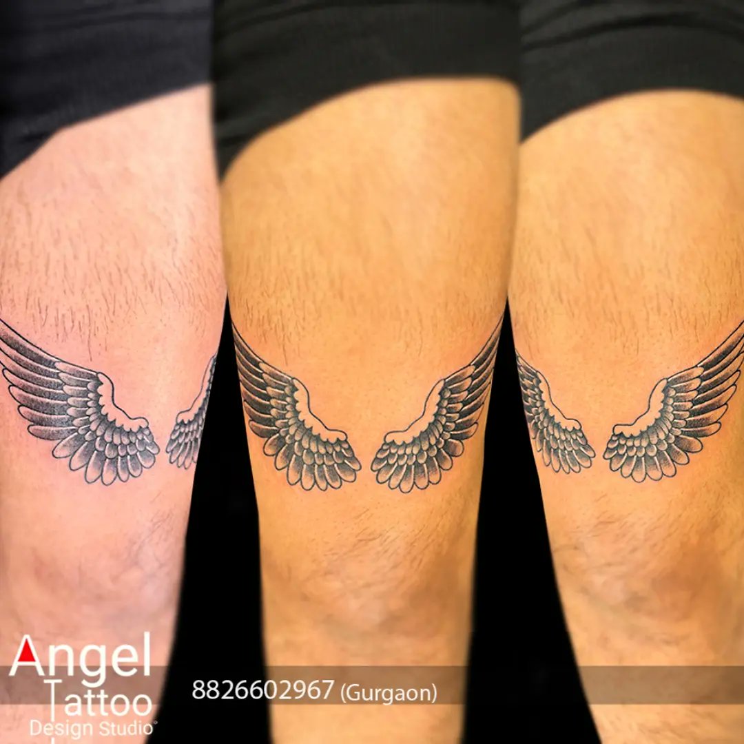 54 Wings Back Tattoo Stock Photos, High-Res Pictures, and Images - Getty  Images