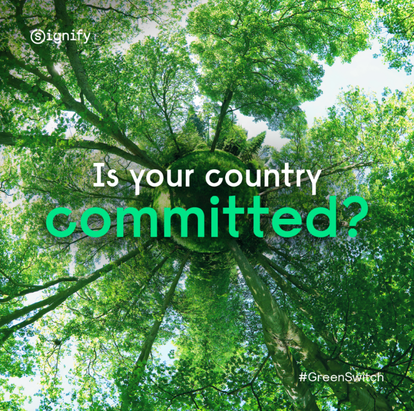 SignifyCompany's tweet photo. The efforts to mitigate the effects of climate change require bold commitments, carefully considered policies, and collaboration. Find out what YOUR country is doing π
https://t.co/q7Np0go7PO
#GreenSwitch #connectedLEDlighting #sustainability https://t.co/uLzDe4T23T