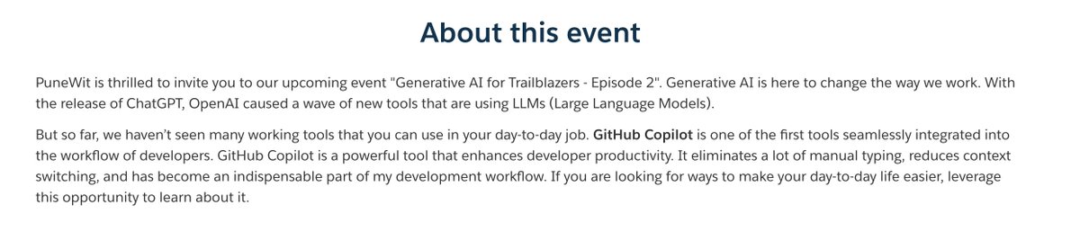 SALESFORCE PUNE WIT tweet media