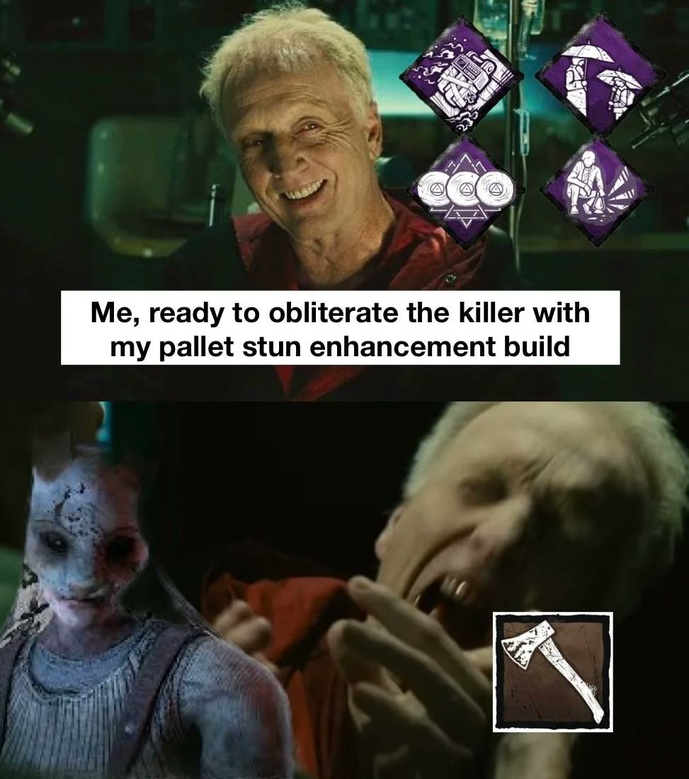 If you play your pallet stun build... #DeadbyDaylight #dbd #intothefog, image size:973x1100