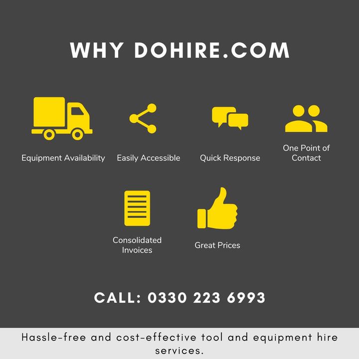 DoHirecom's tweet photo. Nationwide Tool &amp; Equipment Hire - 0330 223 6993
 #toolhire #euipmenthire #accessequipmenthire #siteaccomodation #skips
#cooling https://t.co/PBpDTEiR3y