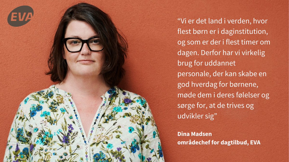 evaluerdk's tweet image. Færre nyuddannede pædagoger vælger daginstitutioner, viser ny undersøgelse fra @TaenketankenDEA. 
Det er en udfordring, fordi uddannet personale er afgørende for kvaliteten i daginstitutioner. 
@dina_madsen har talt med @politiken
politiken.dk/danmark/art964… #bhvchat