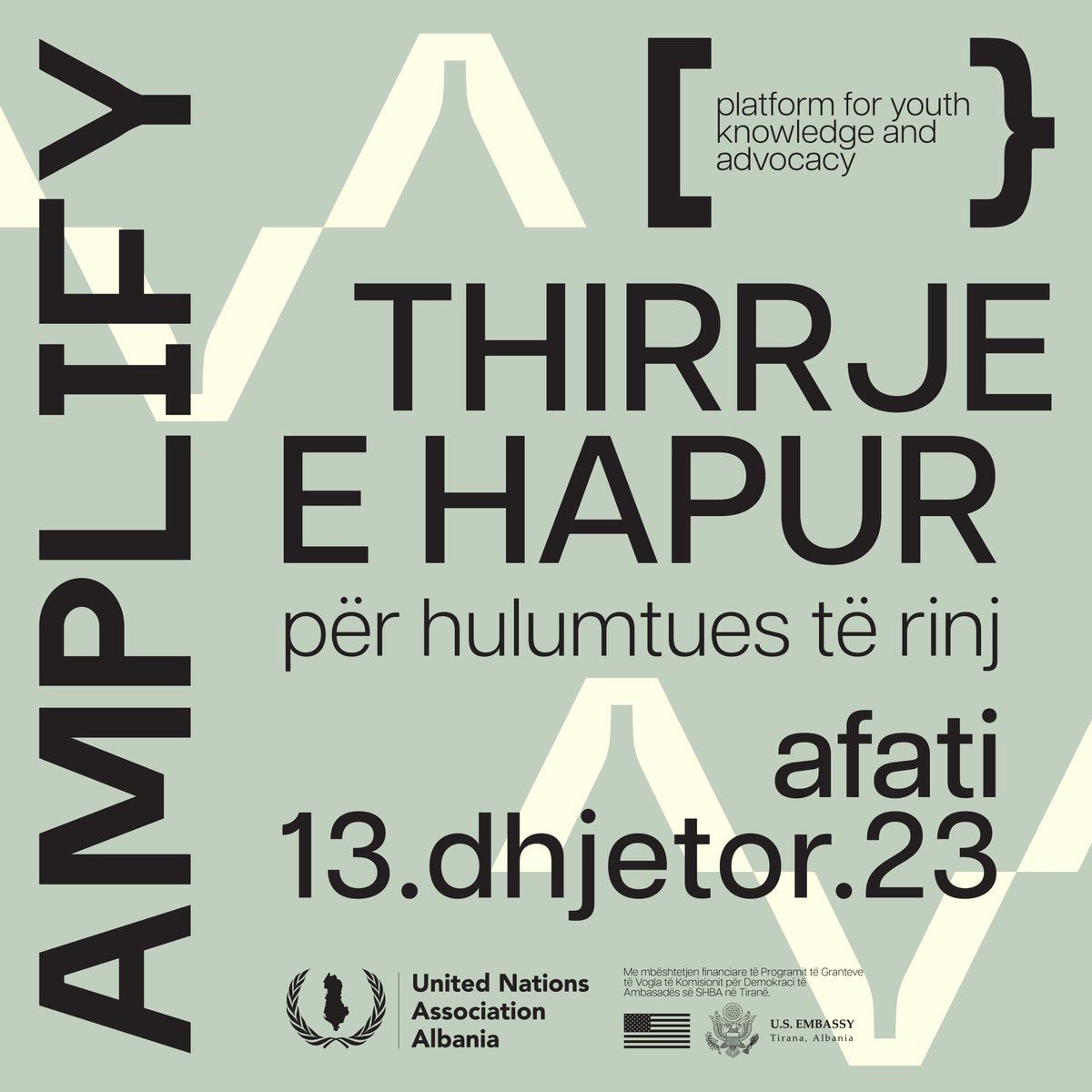 📌Good news! The call for young researchers for AMPLIFY will be open until December 13th at 13:00 hrs. Click the link below to learn more and apply👇

bit.ly/3t8L7Di