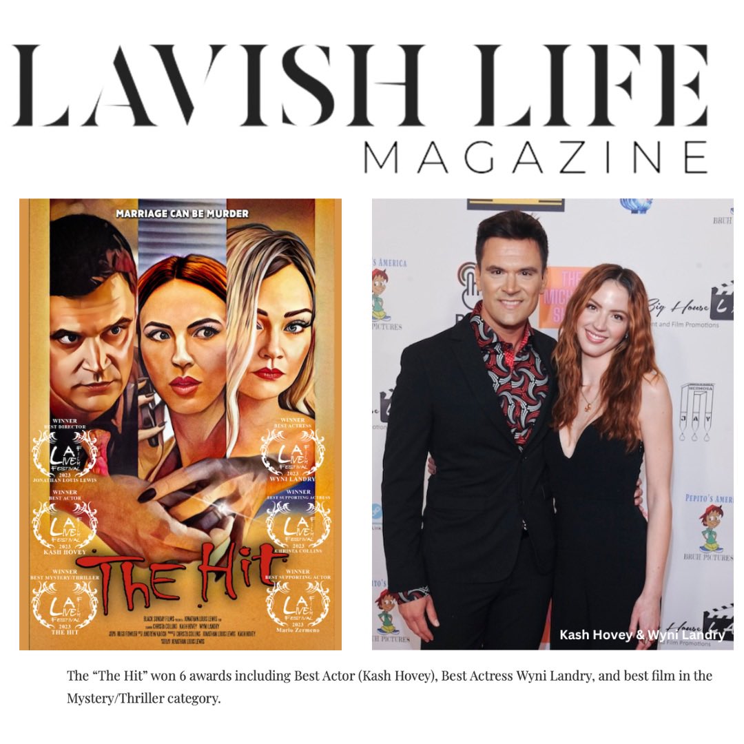 Thank you @lavishlife_net for featuring all of the incredibly talented filmmakers and artists involved at @filmfestlalive 2023 in this article. 📸 @amygravesphotos lavishlife.net/celebrities/ka…
