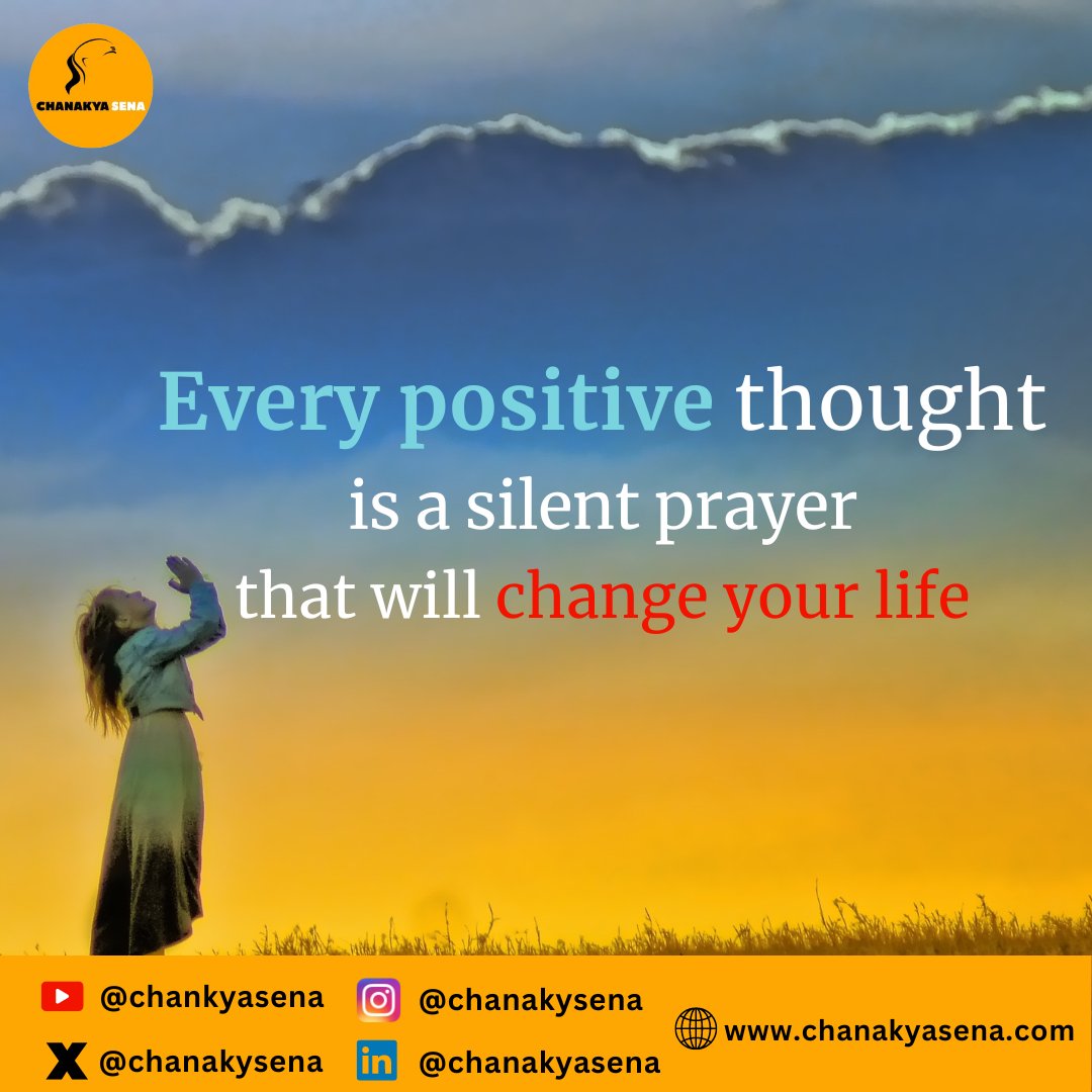 Every positive thought is a silent prayer Every positive thought life #chanakyasena #ArmedForcesFlagDay #StartupConclave2023 #FastForNobleCause #SamarthByHyundai #MrunalThakur #FighterTeaser #IndianArmy #TelanganaCM #fcklive #KiaraAdvani