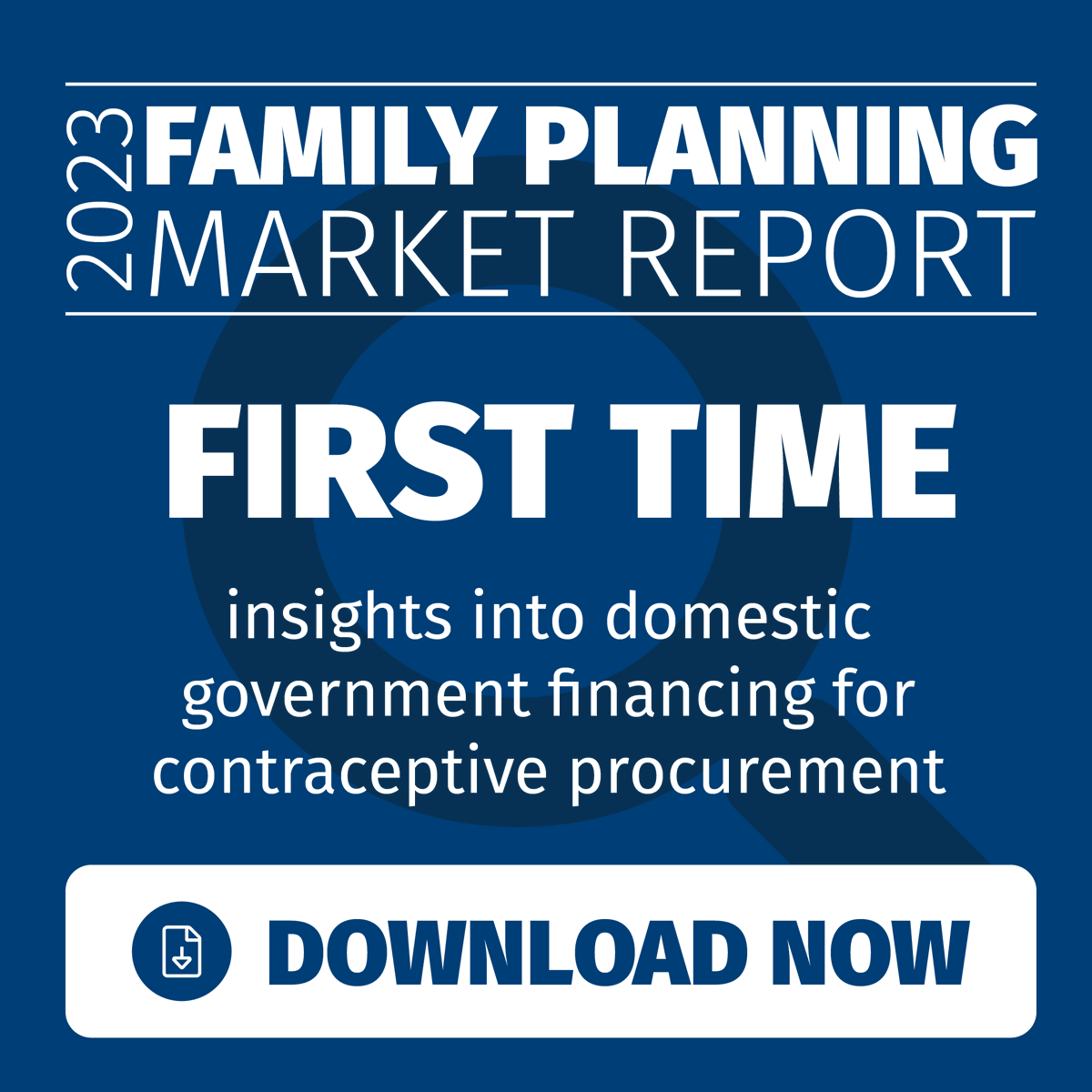 For the first time, the 2023 #FPMarketReport provides insights into domestic government financing for #contraceptive procurement & includes commentary from key #ReproHealth stakeholders on notable market trends. 📑 Read the full report here: ow.ly/2chQ50QggQz @rh_supplies