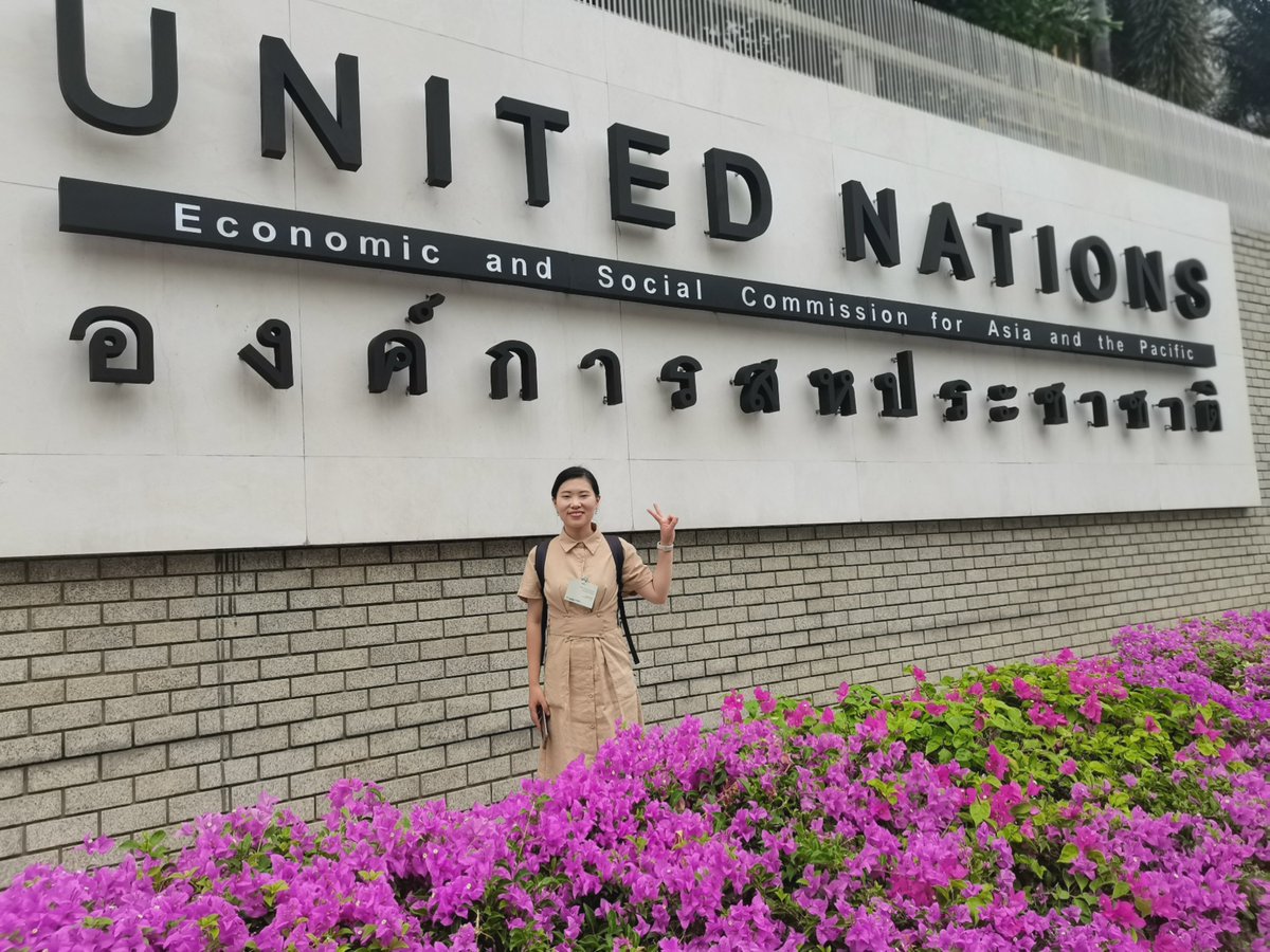 TsinghuaSIGS's tweet photo. Leading the Chinese youth delegation to the #UN Seminar "#GreenJobs for the Future" & presenting on #circulartransformation via #cleantechnologies allowed SIGSer Hu Jiahui to reflect on environmental challenges through diverse lenses.
More: https://t.co/LdShLSWz57
@UNEP @AITAsia https://t.co/0TBsRKhp5A