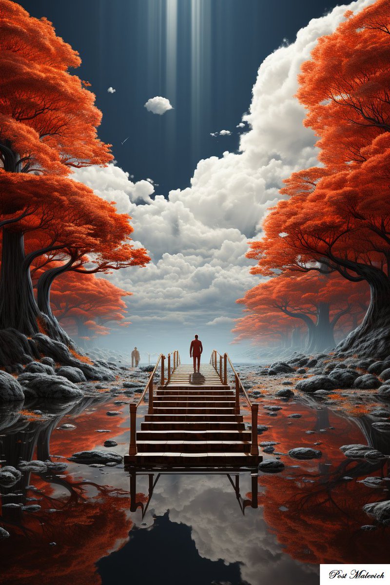 New #NFT by #postmalevich
DDPM #00055
This mesmerizing painting captures the essence of wanderlust and introspection.

opensea.io/assets/matic/0…

#NFTcollections #OpenSea #OpenSeaNFT #OpenSeaNFTs #PolygonNFTs #PolygonNFT #nftgallery #NFTArts #AIartists #midjourneyart #digitalart