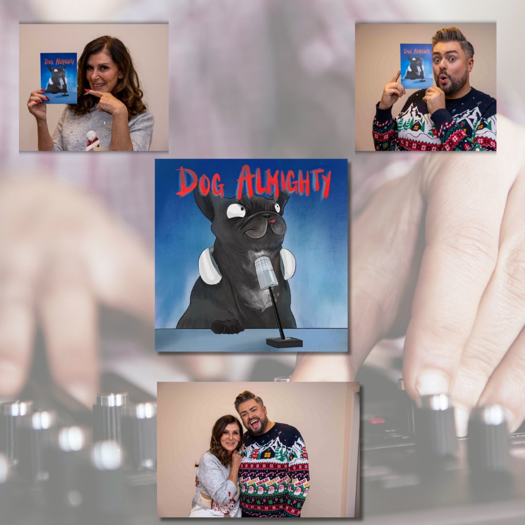 🐕 ‘DOG ALMIGHTY”! It’s the new Podcast from @RealLindaMartin and @JamesPatrice 🐶 In ‘Dog Almighty”, Linda and James will wag their tails over everything from hilarious canine antics to the special bond between humans and their furry friends in each episode, the dog-loving duo,