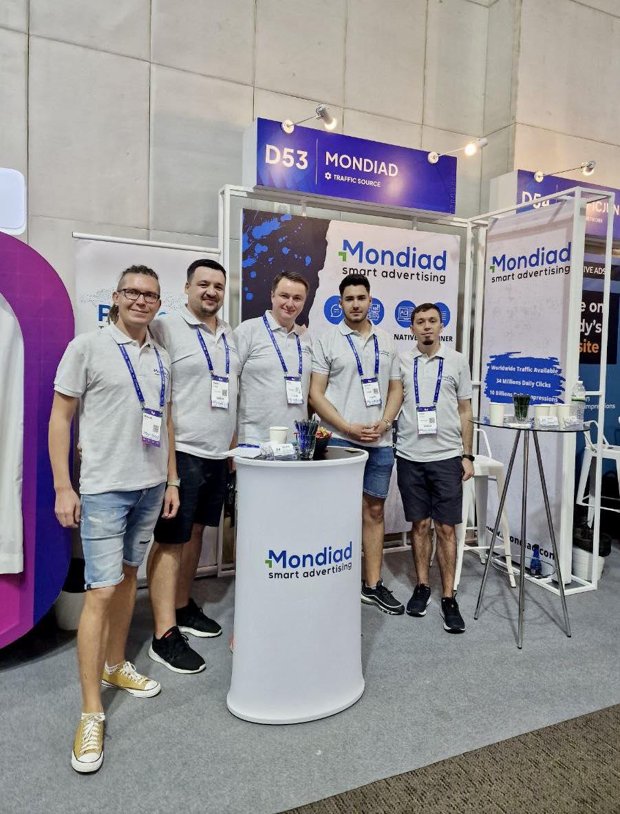 It’s #AWASIA day 1! 👋

Come meet with us at booth D53, right at the entrance!

#affiliateworldconference #affiliateworldasia #awabangkok #affiliatemarketing #trafficsource #leadgeneration #affiliatemarketingconference #pushnotifications #banneradvertising #nativeadvertising