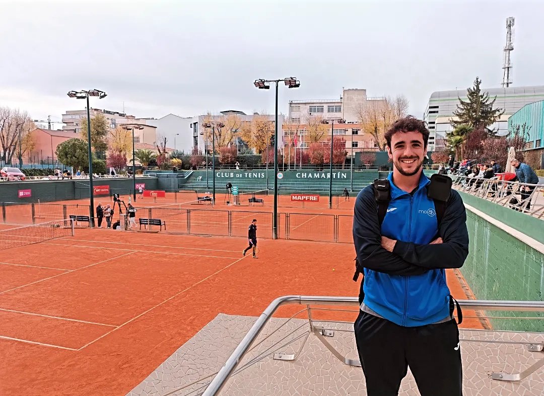 Semana de tenis y fisioterapia en el ITF 15000$ que se disputa en el Club de Tenis Chamartin. 
Estoy disfrutando mucho.