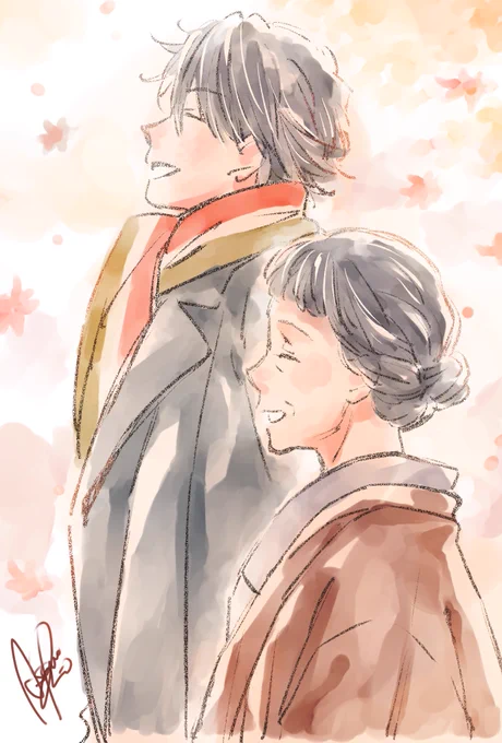 大原さやかさん 島﨑信長さん 誕生日おめでとう #大原さやか #島﨑信長 #であいもん