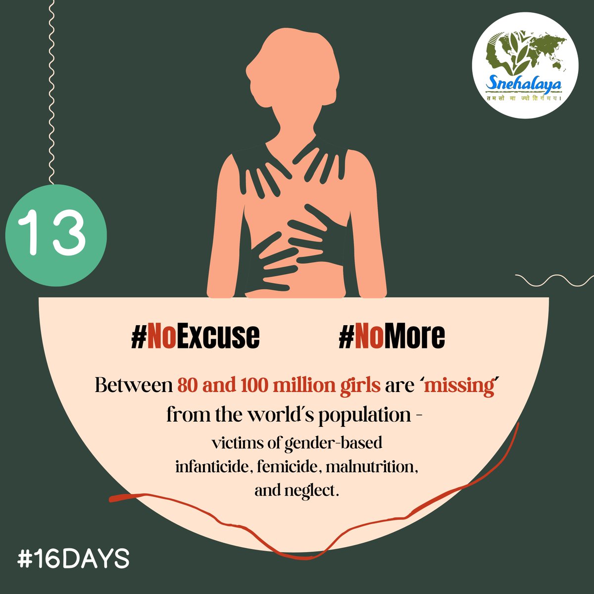 Join us in breaking the tragic cycle of gender-based violence, infanticide, malnutrition, and neglect. Together, let's create a world free from violence and inequality. 

#EndGenderViolence #StopInfanticide #EmpowerOurYouth #equalitymatters #endviolence #endabuse #GBV #16days