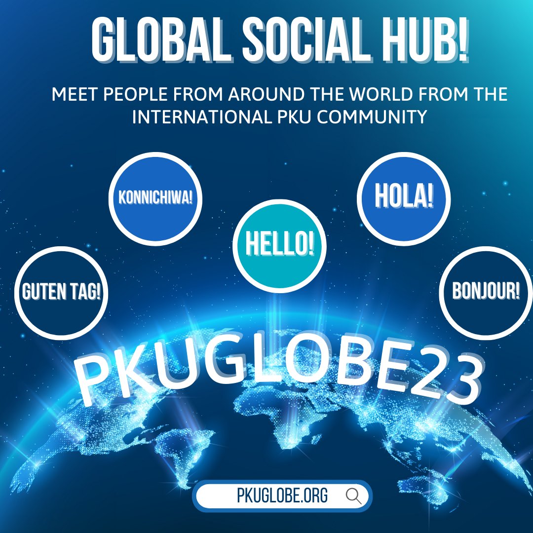 Don't forget to register and drop in to PKUGlobe23 to connect with PKU friends worldwide.

Visit pkuglobe.org to register today.

#pkuglobe23 #globalcollaborationforabrighterfuture #globalpkuassociation #globalassociationforpku
