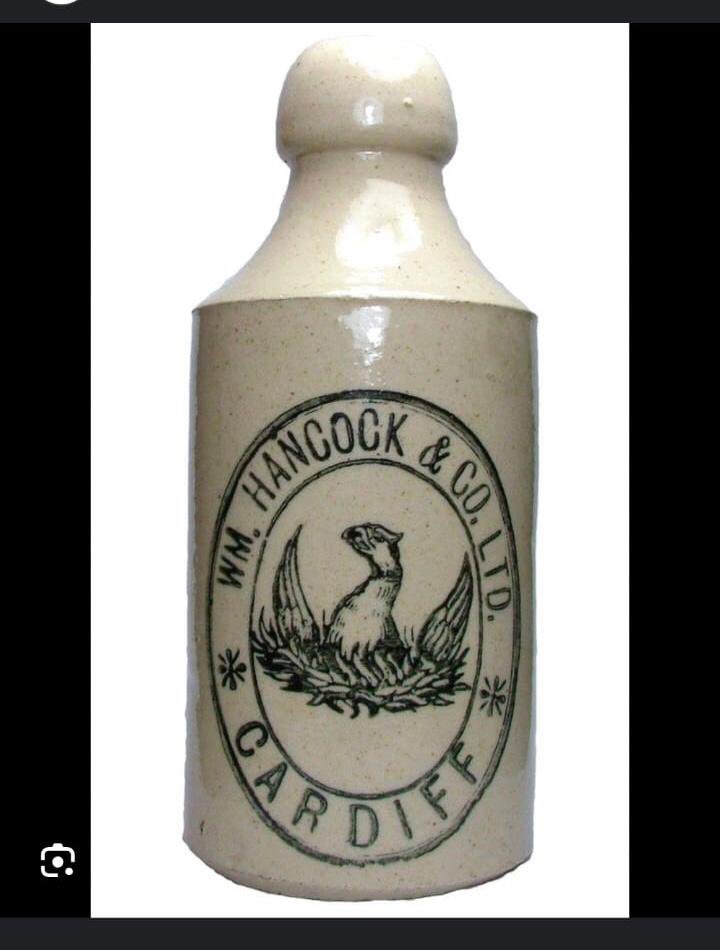 A brilliant find yesterday, a pick axe head and a vintage stone beer bottle stopper.
In 1883, Hancocks began brewing beer in Cardiff when the firm acquired the North and Low's Bute Dock Brewery. 
#welshheritage #history #archaeology