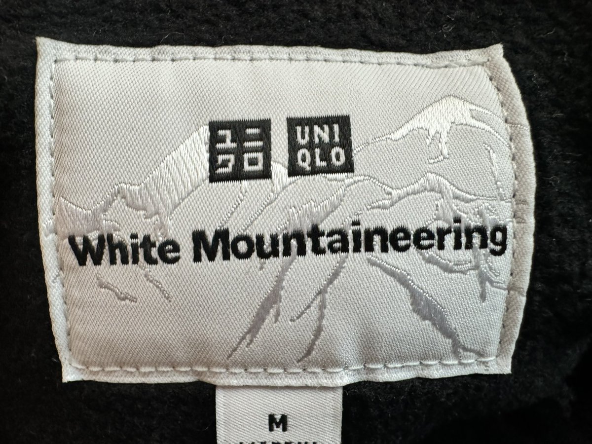 odayang's tweet photo. UNIQLO×ホワイトマウンテニアリングのフリースjkt、感謝祭だったのでGET🔥 https://t.co/n1spdMSKpl