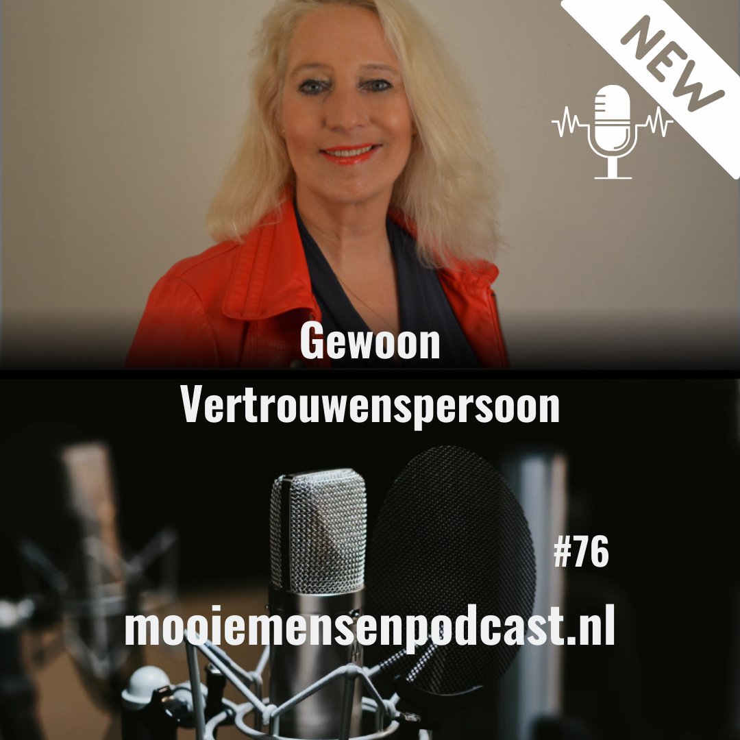 KikiScheepens's tweet photo. Een nieuwe Mooie Mensen® Podcast online met collega-vertrouwenspersoon Gisela van Elburg. Eveneens lid van de #lvv. En dat in de #weekvandeintegriteit. Bekijk of beluister de #mooiemensenpodcast via deze link: https://t.co/rdky5adMit #feach https://t.co/FCX0Qoc14l