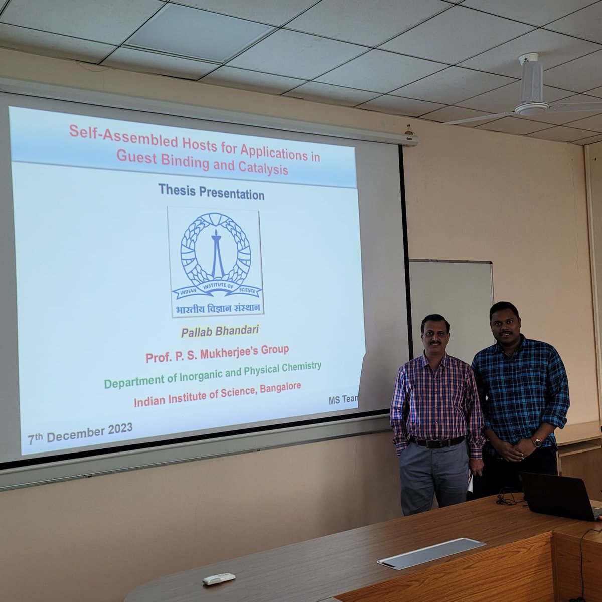 Partha Mukherjee's Lab (@psm_lab) on Twitter photo Congratulations <a href="/bhandari788/">Dr. Pallab Bhandari</a> for successfully defending his PhD thesis. Dr. Pallab Bhandari will be joining the Aizant Drug Research Solution Pvt. Ltd as an Assistant Manager. We wish all the best to Dr Pallab Bhandari for his future endeavours. Congratulations <a href="/bhandari788/">Dr. Pallab Bhandari</a> for successfully defending his PhD thesis. Dr. Pallab Bhandari will be joining the Aizant Drug Research Solution Pvt. Ltd as an Assistant Manager. We wish all the best to Dr Pallab Bhandari for his future endeavours.