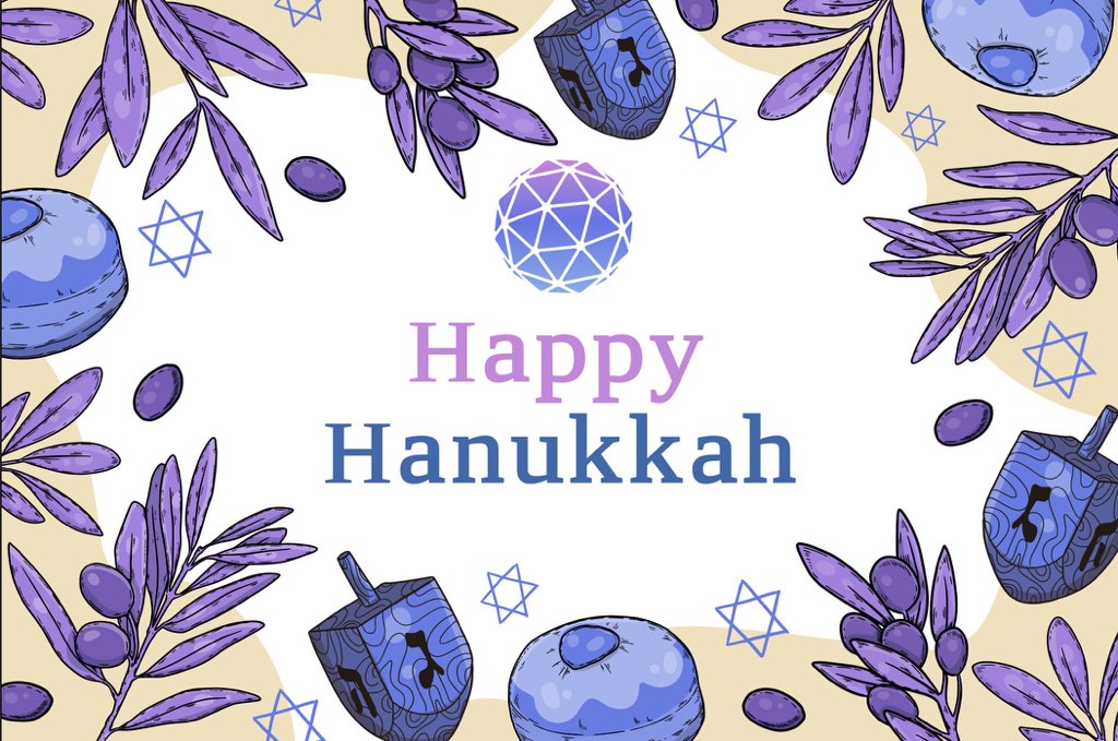 Happy Hanukkah from Orbs! ❤️