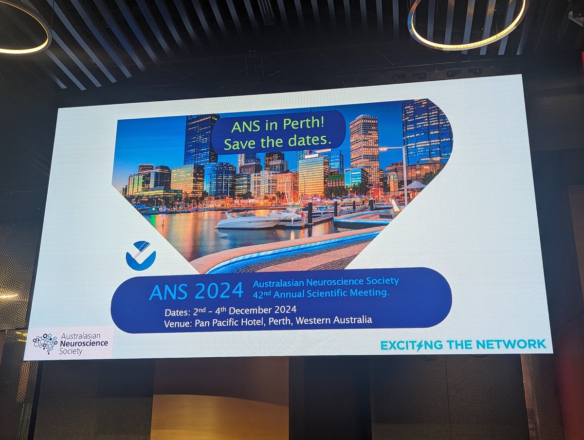 Sarah Hellewell (@_hellewell_) on Twitter photo It's ANS official: #ANS2024 will head to Perth! We're so excited to welcome <a href="/AusNeuroSoc/">Australasian Neuroscience Society (ANS)</a> to the west coast for the first time in 20 years. It's ANS official: #ANS2024 will head to Perth! We're so excited to welcome <a href="/AusNeuroSoc/">Australasian Neuroscience Society (ANS)</a> to the west coast for the first time in 20 years.