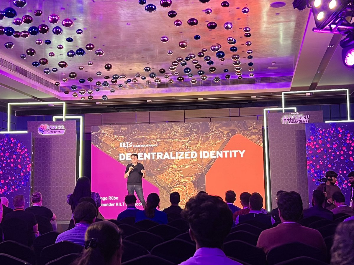 <a href="/mark_cachia_/">Mark Cachia</a> Then <a href="/ingoruebe/">Ingø Rübe</a> explained Decentralized Identity