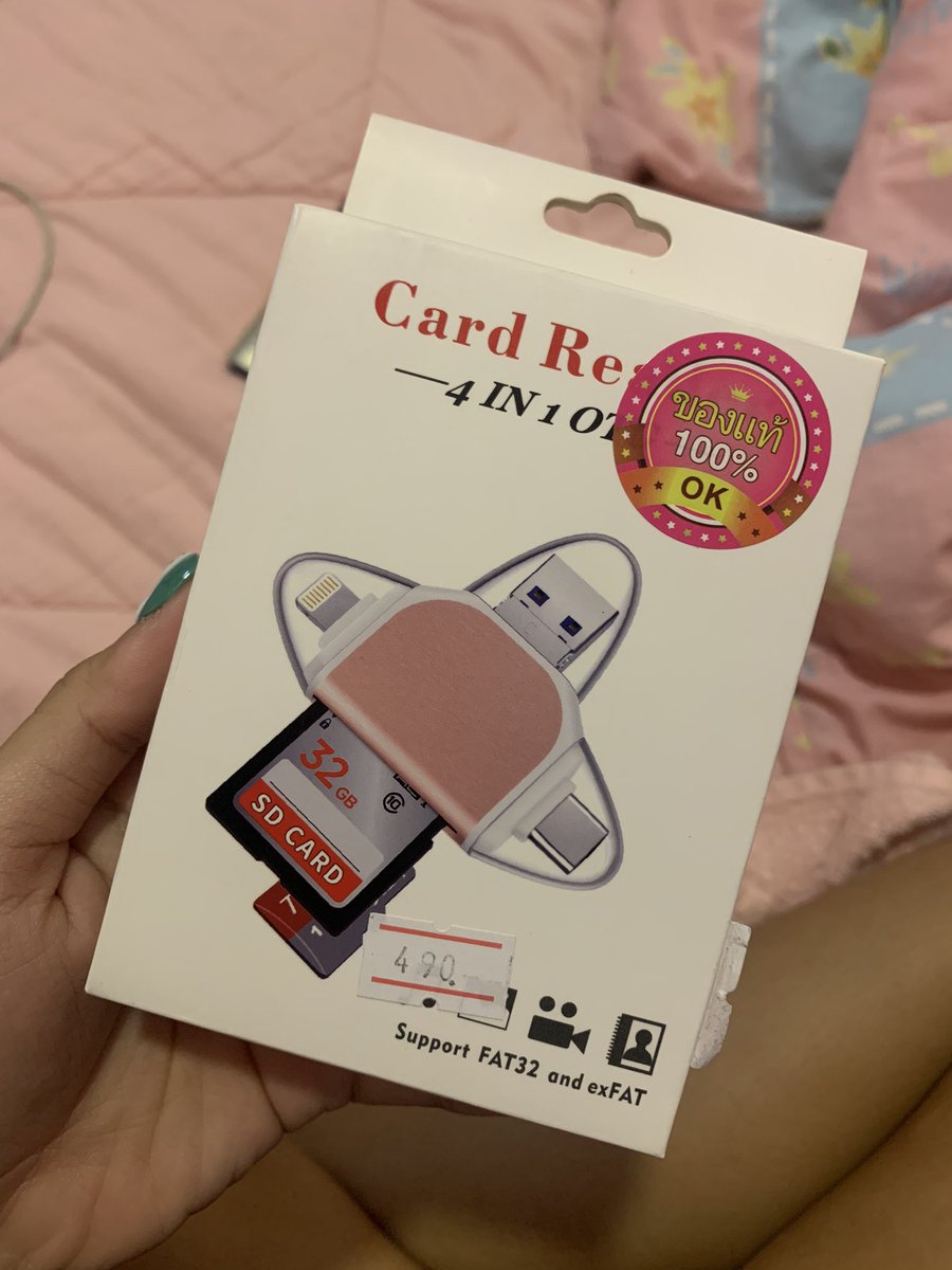 relx_fortune's tweet photo. Card reader ซื้อมา490฿ ส่งต่อ 400 พร้อมโอนลดได้ค้าบ มีประกัน 1 ปี ซื้อมาเมื่อวันที่ 6/12/66 พอดีมันใส่กับ Xdไม่ได้ลืมดู😭
#ส่งต่อกล้องดิจิตอล #กล้องมือสอง #ส่งต่อกล้อง #กล้องดิจิตอล #กล้องดิจิตอลมือสอง #ขายกล้อง #กล้องมือ2 https://t.co/uqDoJuHTCm