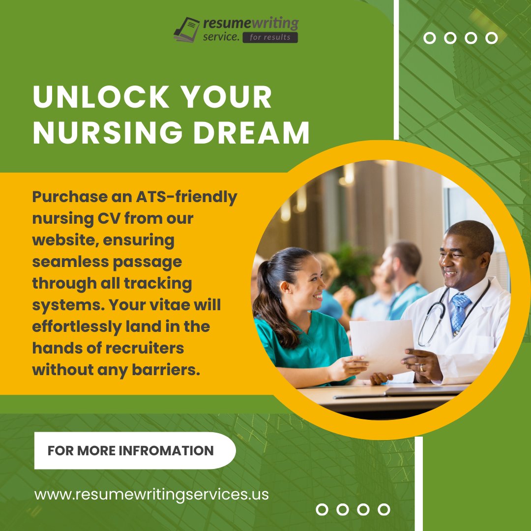 resumehelpus's tweet image. Get Your ATS-Friendly Nursing CV Now! Ensure your resume breezes through tracking systems, making your job search seamless.
#resumewriting #LinkedProfile #coverletter #Jokic #Yankees #GAGCITY #Kuminga #HeadbandLuka #AEWDynamite #SquidGamesTheChallenge #Survivor45 #Blazers #Higgy