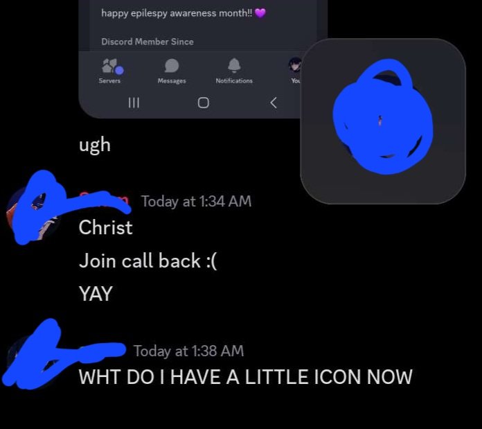 NutzBuster69's tweet photo. DISCORD FORCES A CALL POP UP ON YOUR SCREEN
#changediscordback 
Screen shot from my husband https://t.co/WbARX1RQxR