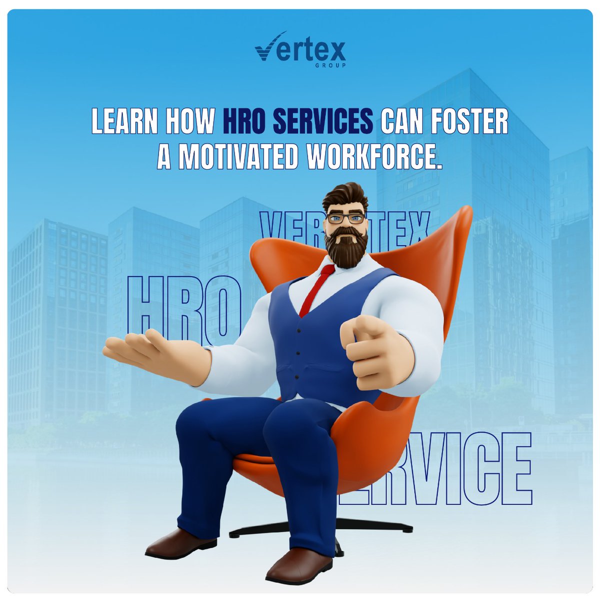 Unlock the secret to a motivated workforce with HRO expertise. Learn how Vertex Group's Human Resources Outsourcing can fuel motivation, drive performance, and elevate your team's success. #HRInnovation #MotivatedWorkforce #VertexHRO