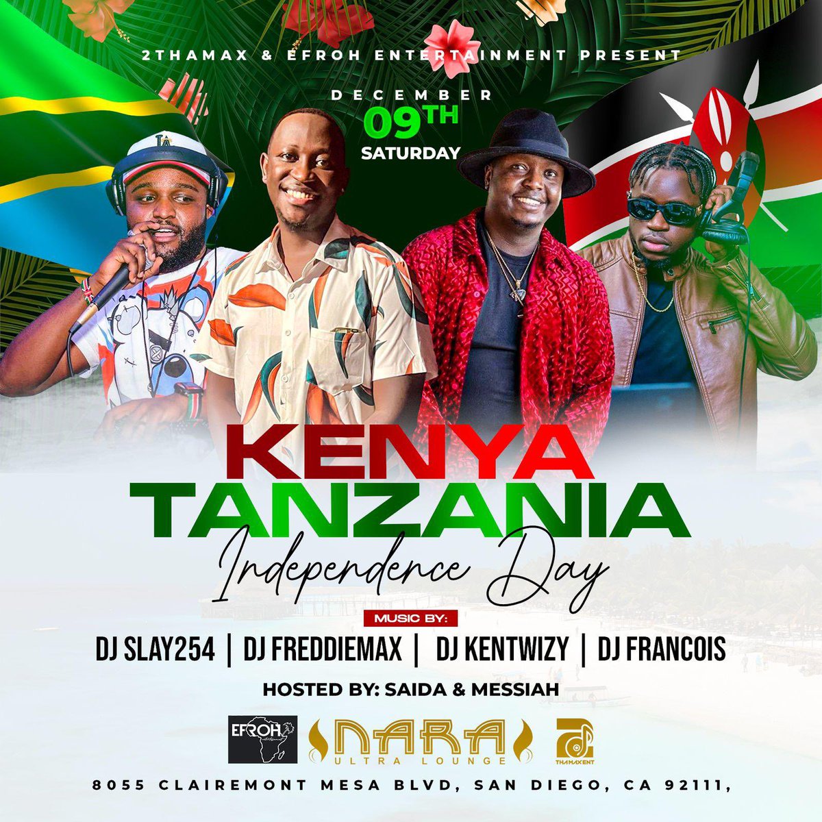 If you’re in San Diego you know where to find us on Saturday!!!
#jamhuriday #Sandiegonightlife #KOT #TikTokInTheMix