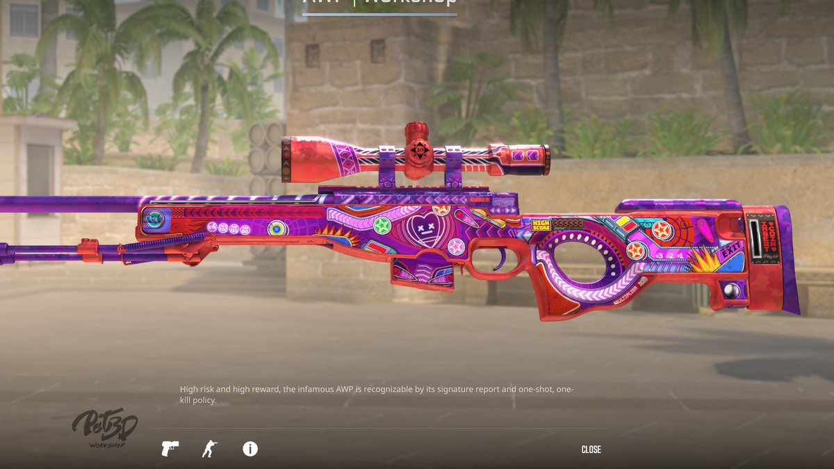 igbilltrade's tweet photo. 😍AWP | PINBALL
🔫Does it transport you to a crazy gaming scene, reminiscent of the nostalgic moments you spent on Windows 95?
#counterstrike2 #workshop #csgoskins https://t.co/YezgPmAhdx