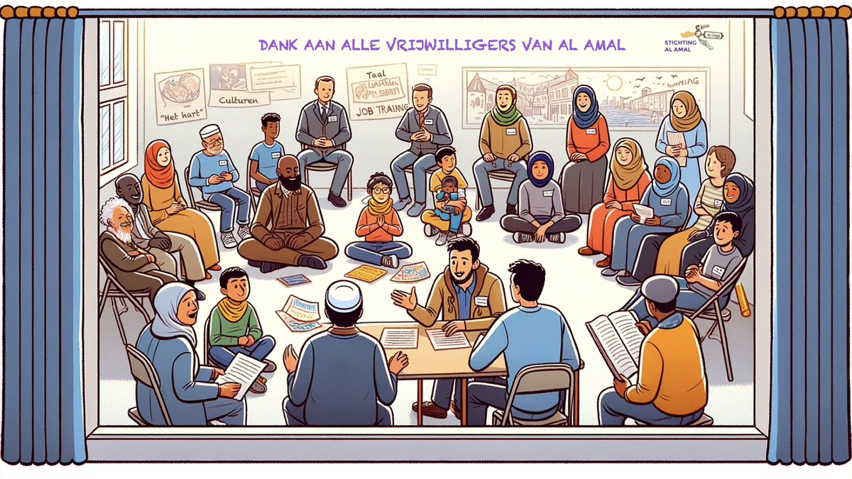 🌟 Vandaag willen we onze oprechte dankbaarheid uitspreken aan alle fantastische vrijwilligers van Al Amal. 

Jullie energie, tijd en moeite zijn cruciaal om alle projecten voor de bewoners te realiseren💖

#DagVanDeVrijwilliger #Utrecht #AlAmal #Brugfunctie