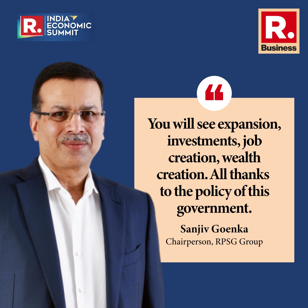 At Republic Business’s India Economic Summit 2023, Sanjiv Goenka, Chairperson, RP-Sanjiv Goenka Group, outlined the conglomerate's forward-thinking approach and its response to the evolving Indian economy  

#RepublicBusiness #IndiaEconomicSummit #SustainingTheDreamRun