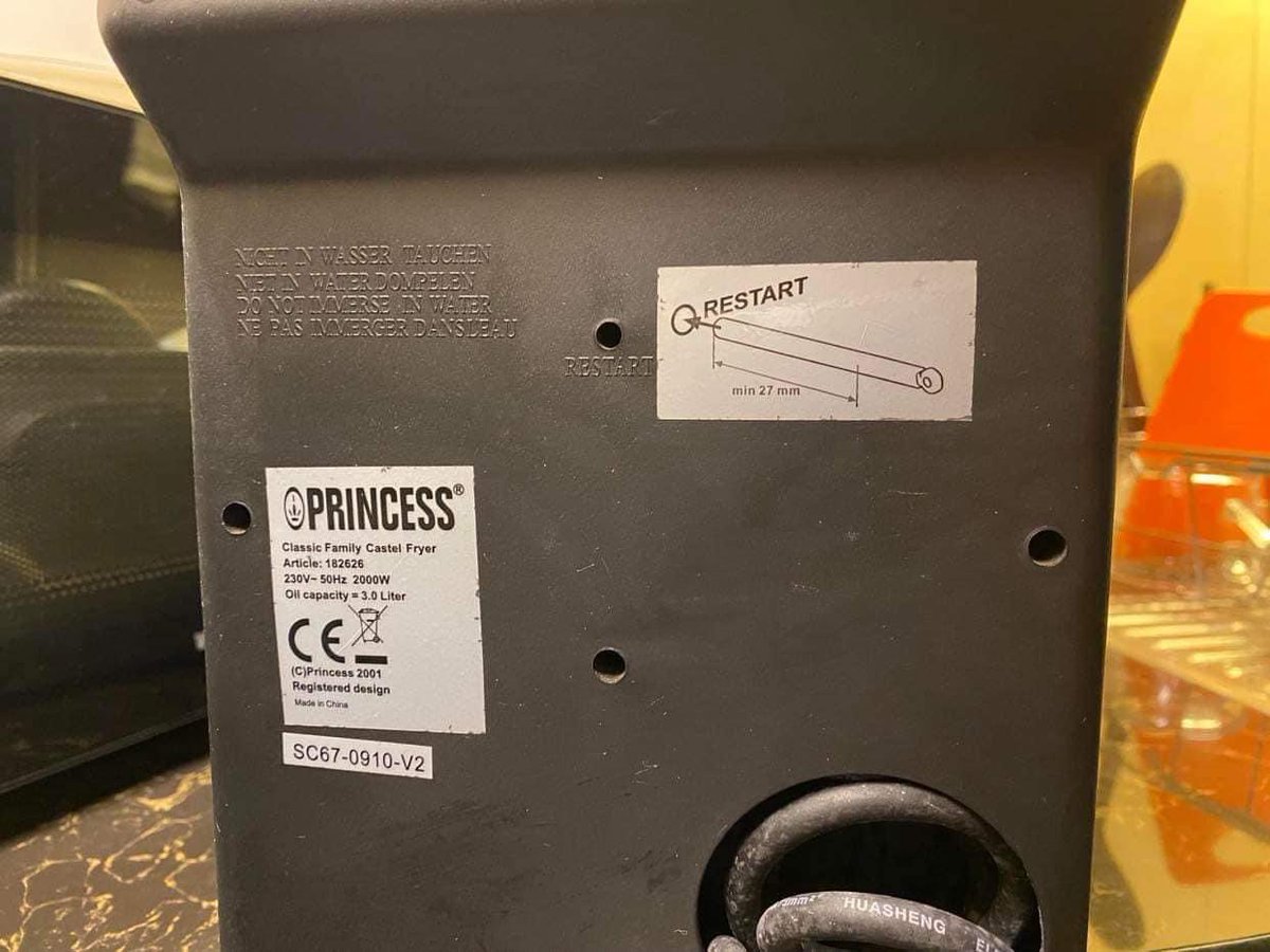 kthlnlrnn's tweet image. Princess Deep Fryer #forsaleph almost brand new, used once only